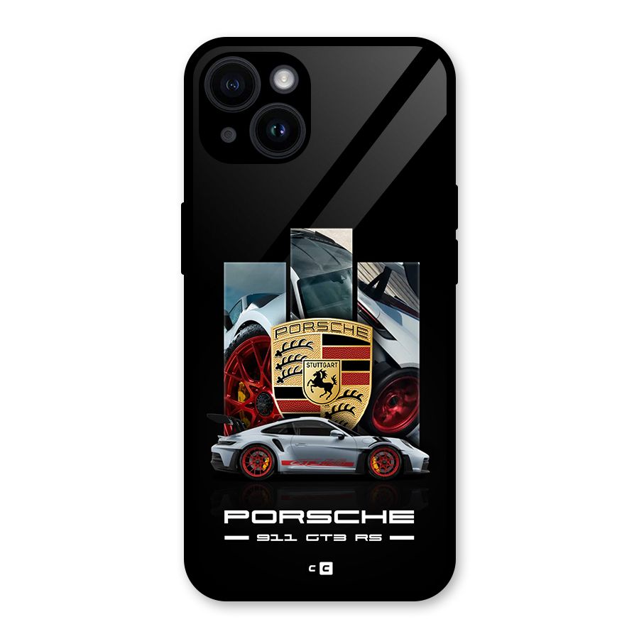 Magnificent Supercar Glass Back Case for iPhone 14