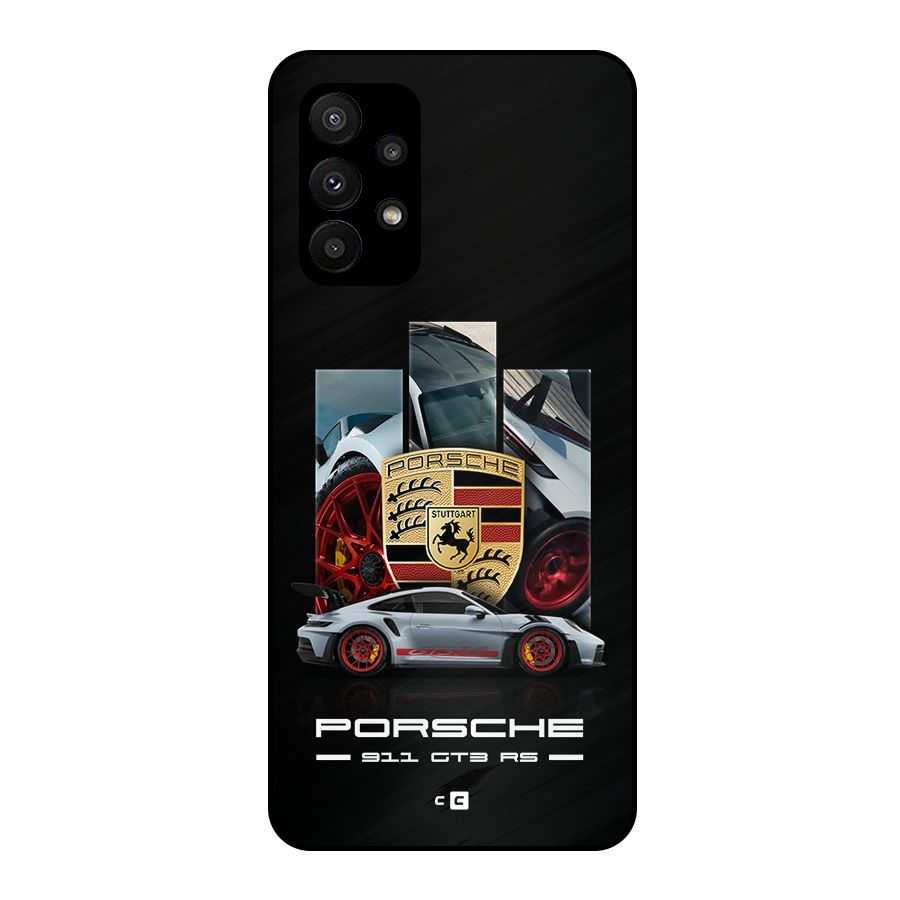 Magnificent Supercar Metal Back Case for Galaxy A23
