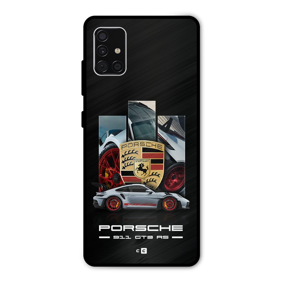 Magnificent Supercar Metal Back Case for Galaxy A51
