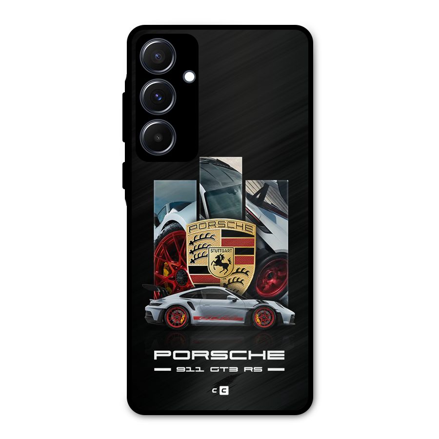 Magnificent Supercar Metal Back Case for Galaxy A55