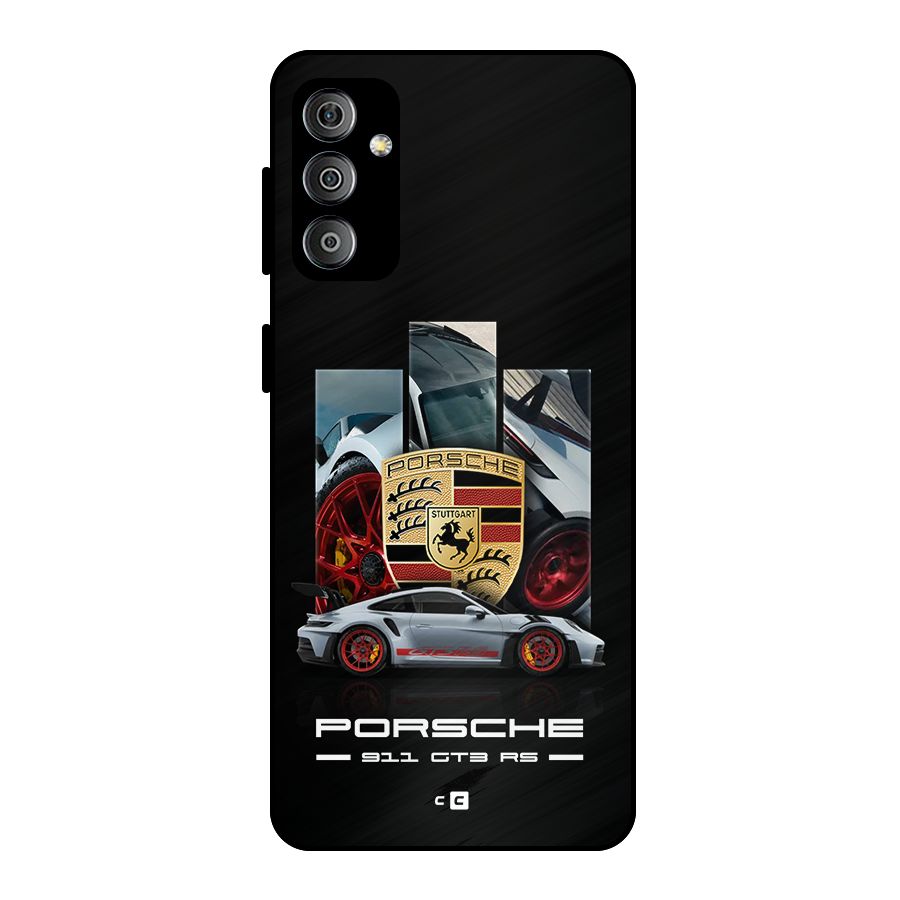 Magnificent Supercar Metal Back Case for Galaxy F23