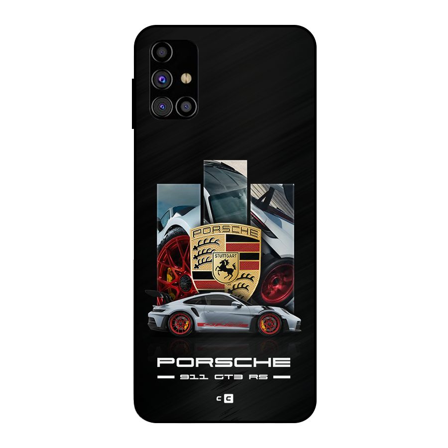 Magnificent Supercar Metal Back Case for Galaxy M31s
