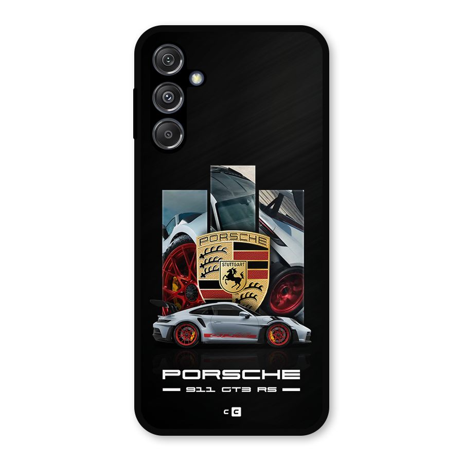 Magnificent Supercar Metal Back Case for Galaxy M34 5G