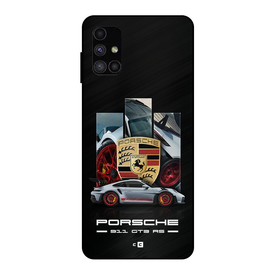 Magnificent Supercar Metal Back Case for Galaxy M51