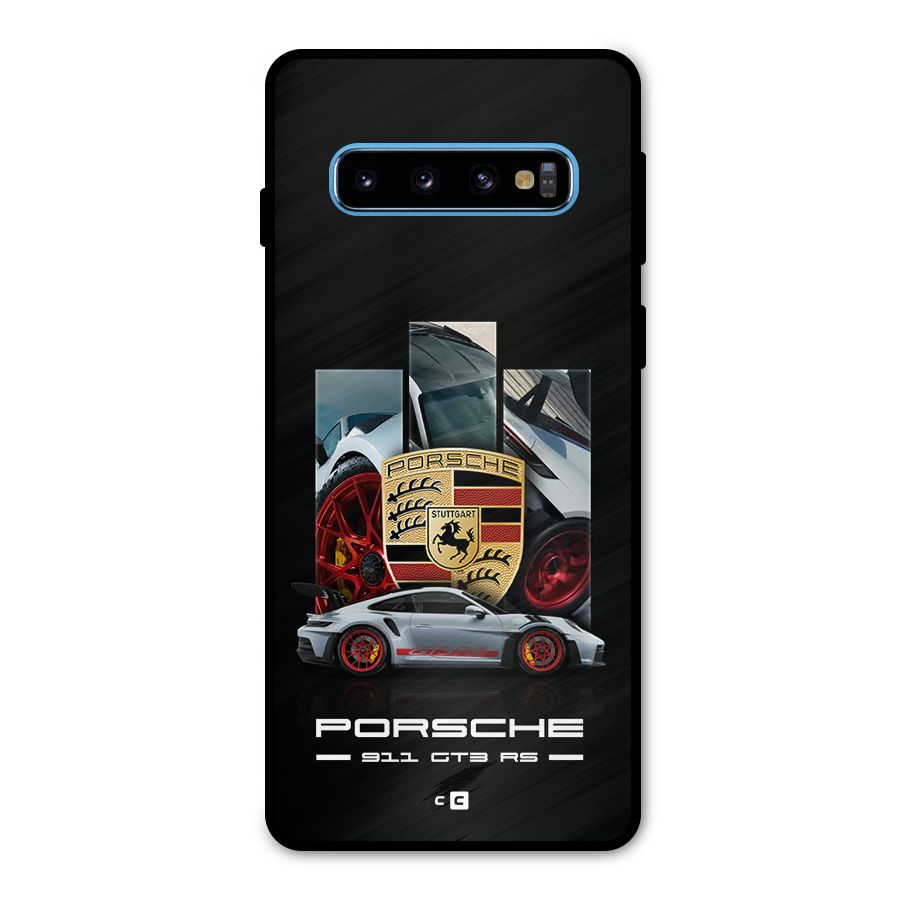 Magnificent Supercar Metal Back Case for Galaxy S10