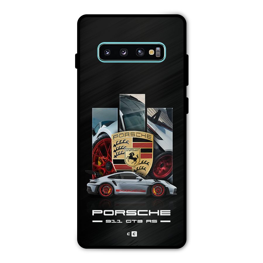 Magnificent Supercar Metal Back Case for Galaxy S10 Plus