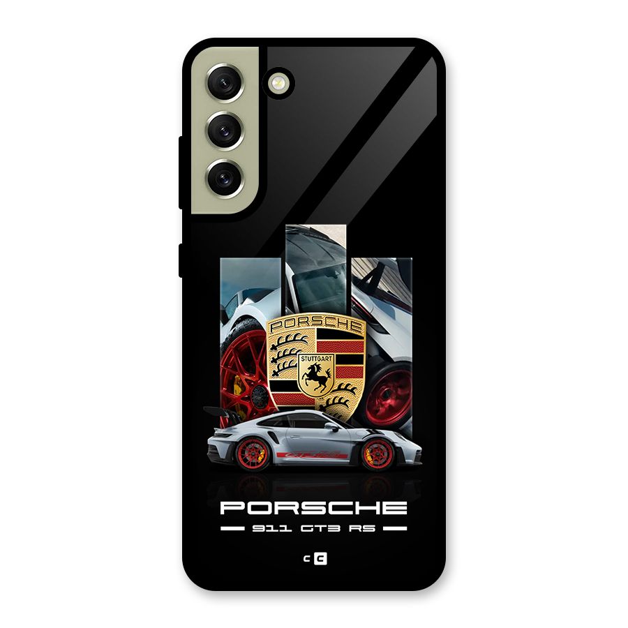 Magnificent Supercar Metal Back Case for Galaxy S21 FE 5G (2023)