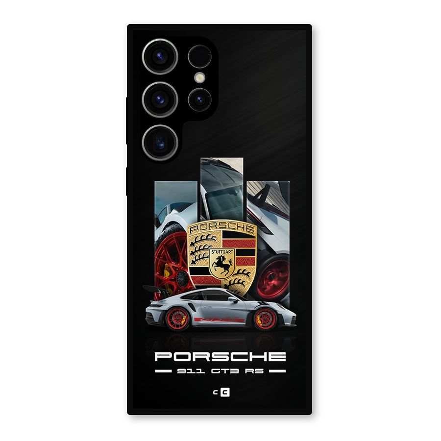 Magnificent Supercar Metal Back Case for Galaxy S23 Ultra