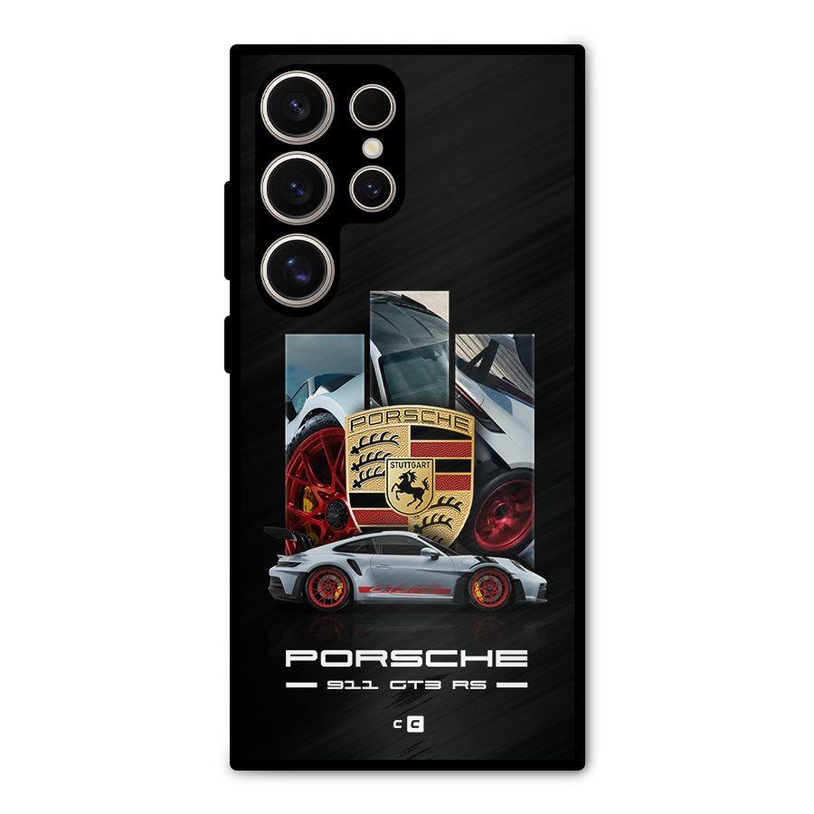 Magnificent Supercar Metal Back Case for Galaxy S24 Ultra