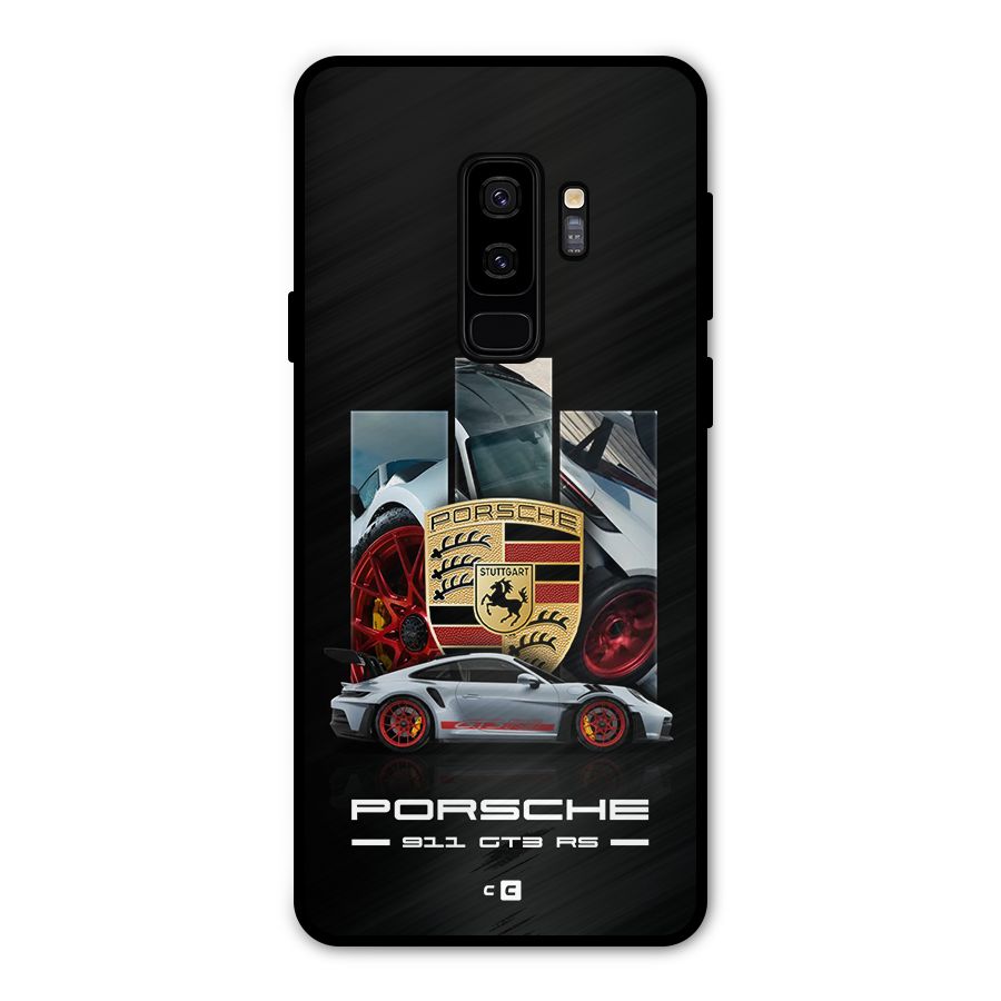Magnificent Supercar Metal Back Case for Galaxy S9 Plus