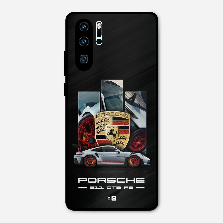 Magnificent Supercar Metal Back Case for Huawei P30 Pro