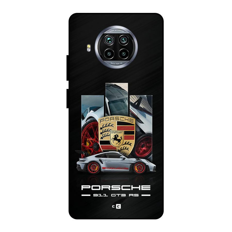 Magnificent Supercar Metal Back Case for Mi 10i