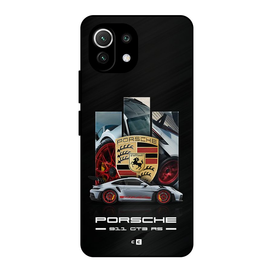 Magnificent Supercar Metal Back Case for Mi 11 Lite
