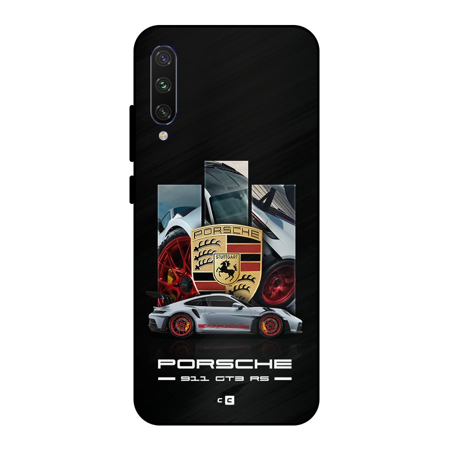 Magnificent Supercar Metal Back Case for Mi A3