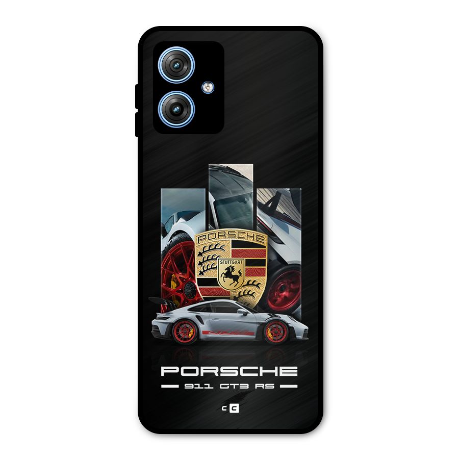 Magnificent Supercar Metal Back Case for Moto G54