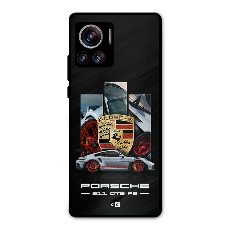 Magnificent Supercar Metal Back Case for Motorola Edge 30 Ultra