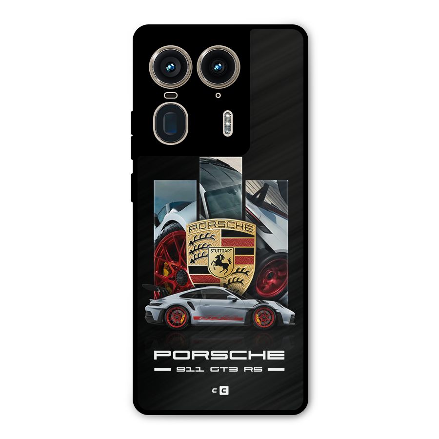 Magnificent Supercar Metal Back Case for Motorola Edge 50 Ultra