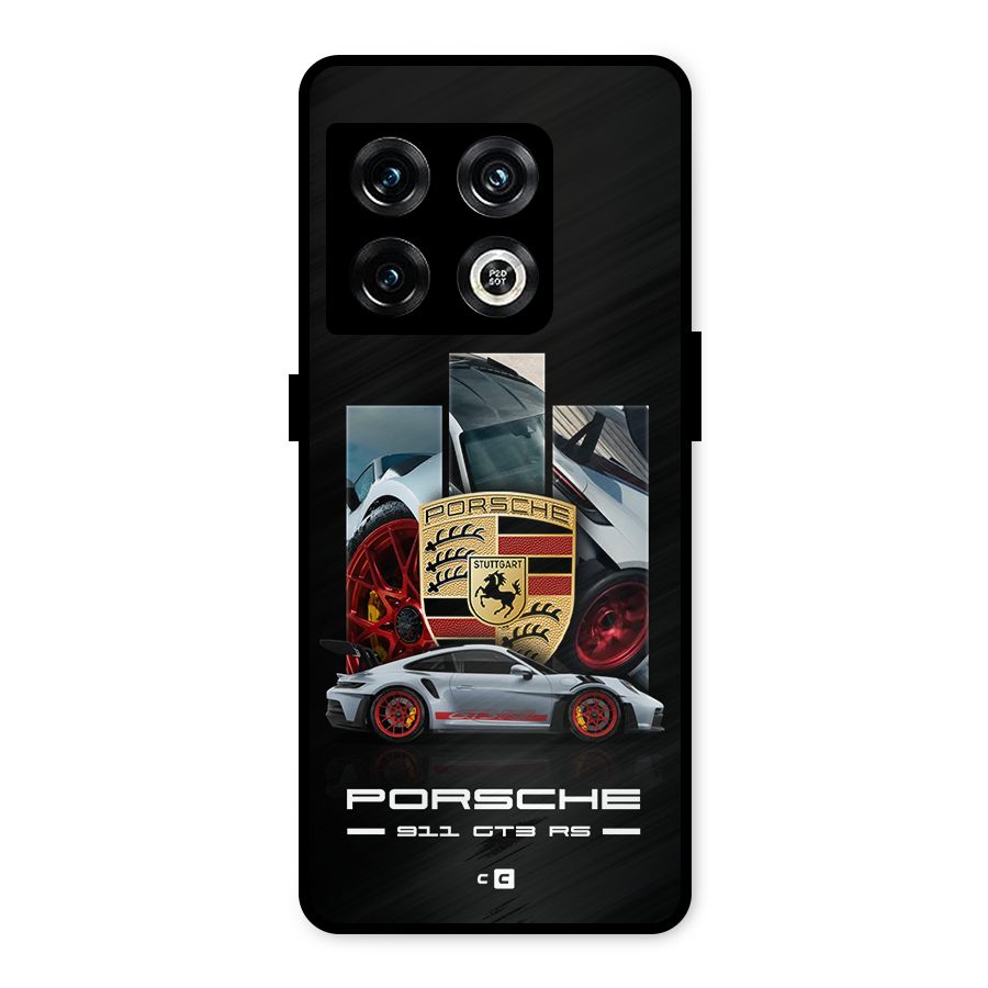 Magnificent Supercar Metal Back Case for OnePlus 10 Pro 5G