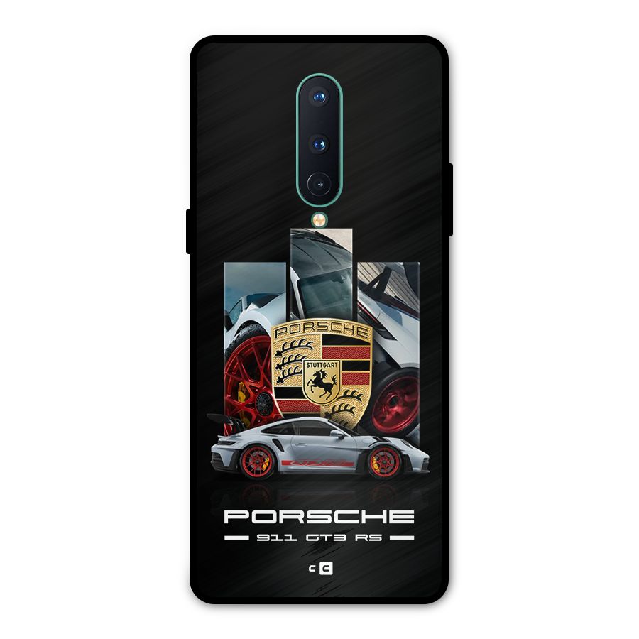 Magnificent Supercar Metal Back Case for OnePlus 8