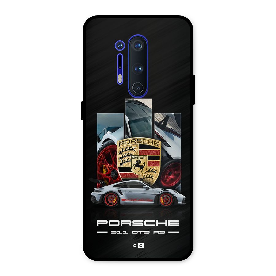 Magnificent Supercar Metal Back Case for OnePlus 8 Pro