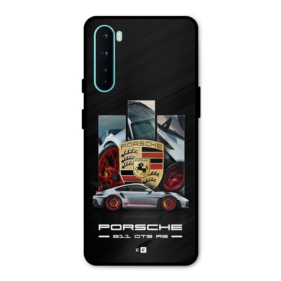 Magnificent Supercar Metal Back Case for OnePlus Nord