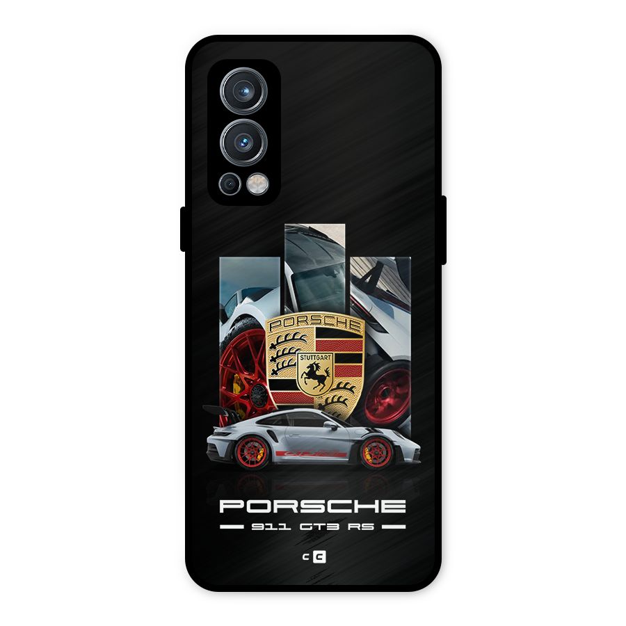 Magnificent Supercar Metal Back Case for OnePlus Nord 2 5G