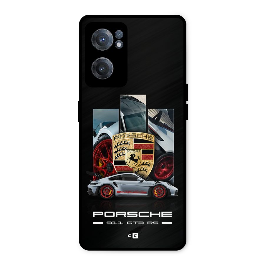 Magnificent Supercar Metal Back Case for OnePlus Nord CE 2 5G