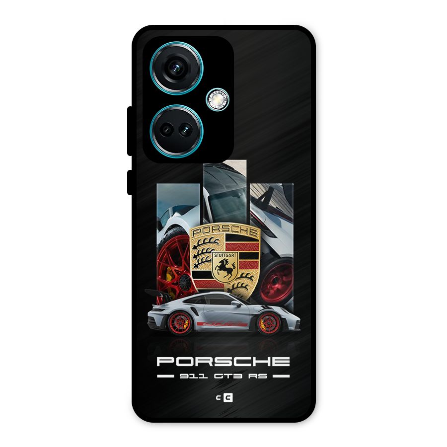 Magnificent Supercar Metal Back Case for OnePlus Nord CE 3 5G