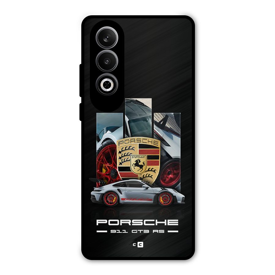 Magnificent Supercar Metal Back Case for OnePlus Nord CE4