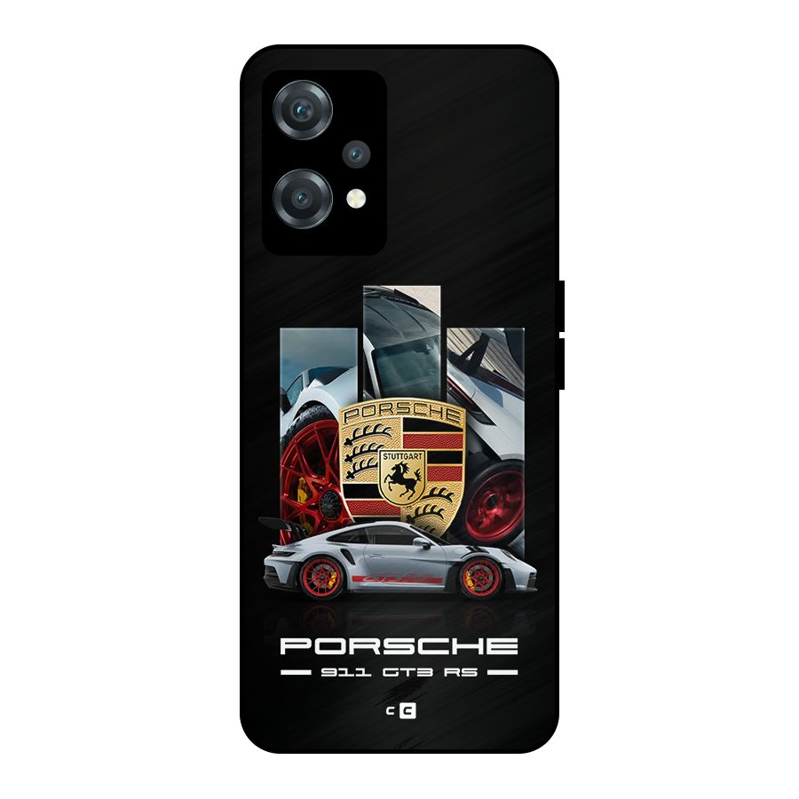 Magnificent Supercar Metal Back Case for OnePlus Nord CE 2 Lite 5G