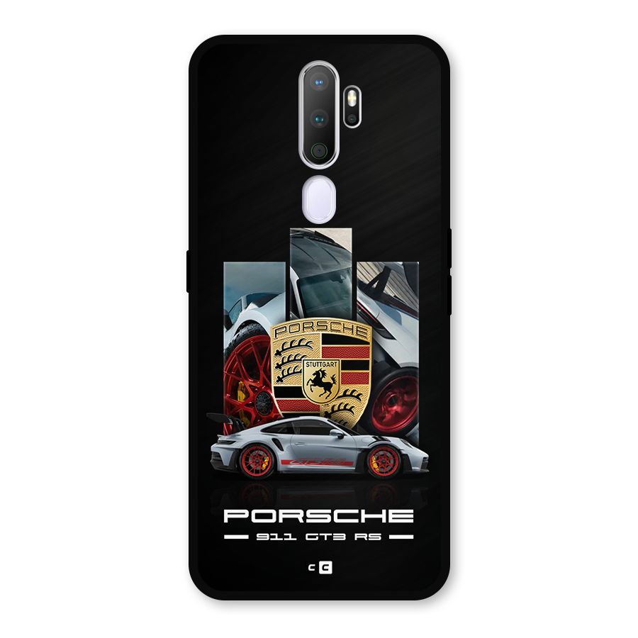 Magnificent Supercar Metal Back Case for Oppo A9 (2020)