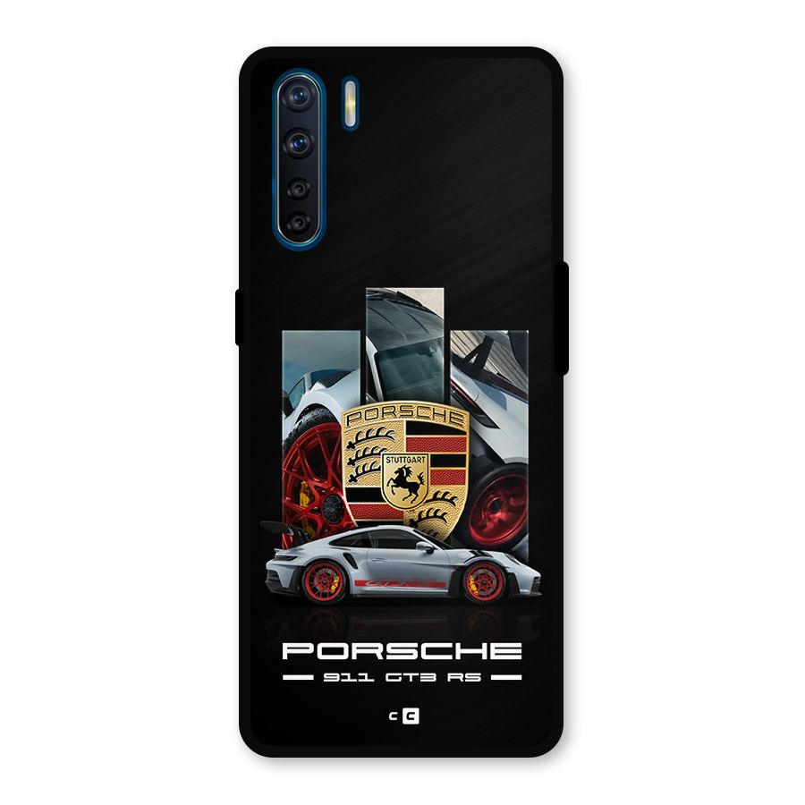 Magnificent Supercar Metal Back Case for Oppo F15