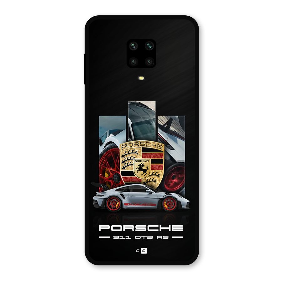Magnificent Supercar Metal Back Case for Poco M2 Pro