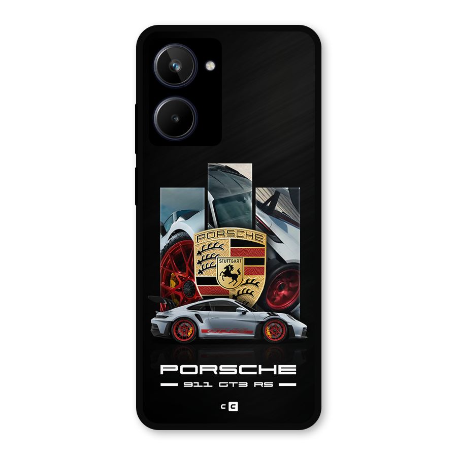 Magnificent Supercar Metal Back Case for Realme 10