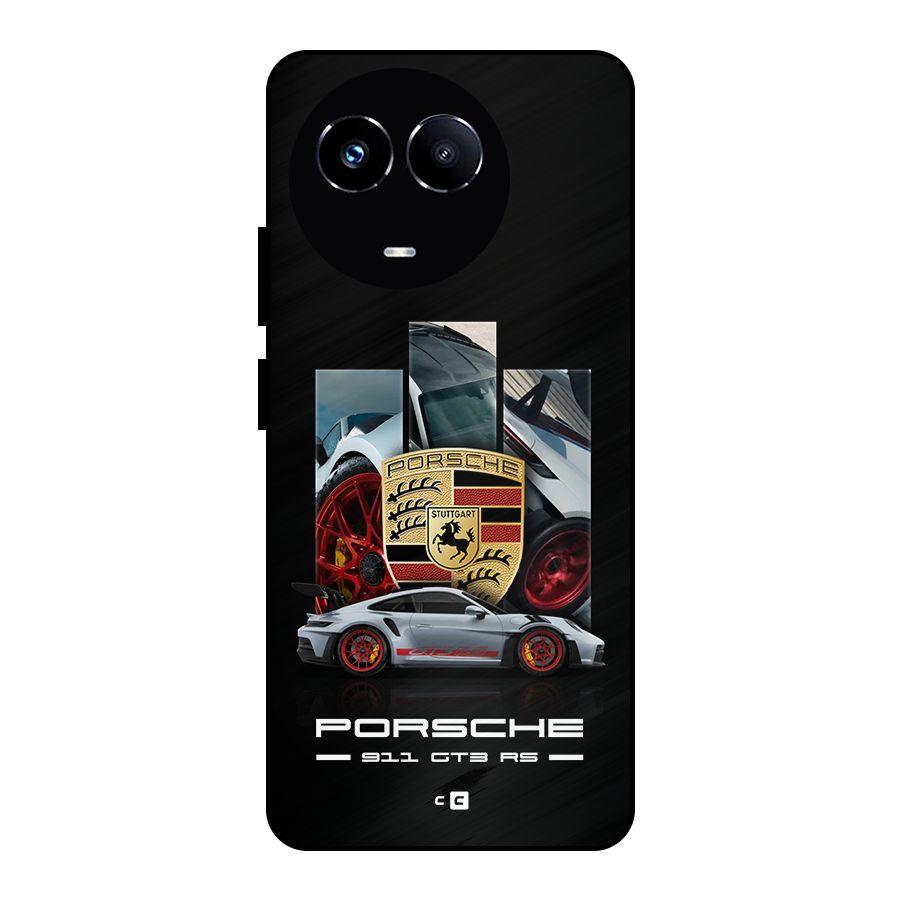 Magnificent Supercar Metal Back Case for Realme 11 5G