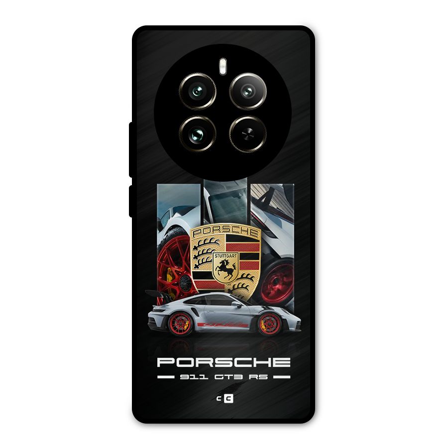 Magnificent Supercar Metal Back Case for Realme 12 Pro