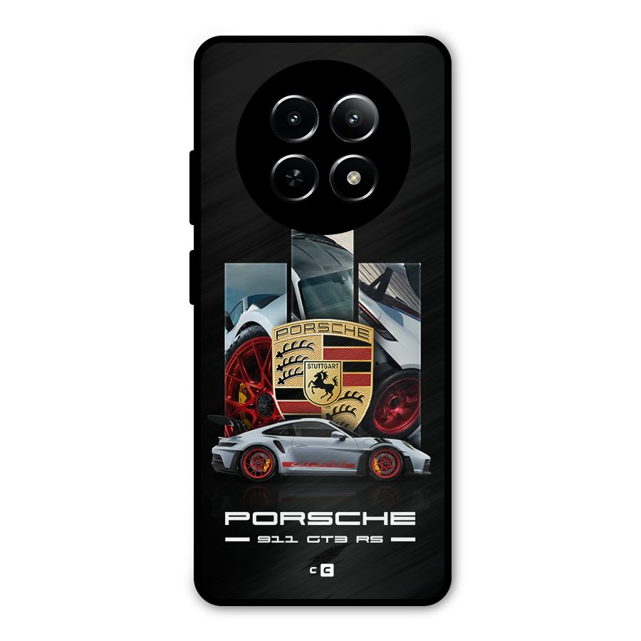Magnificent Supercar Metal Back Case for Realme 12x 5G