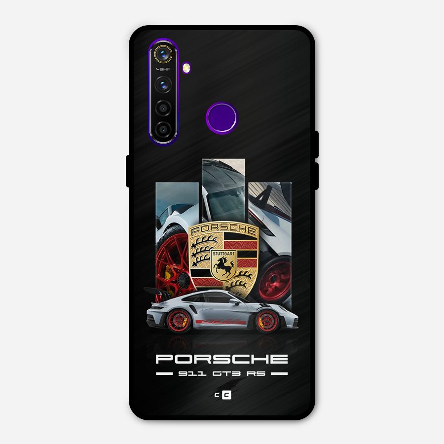 Magnificent Supercar Metal Back Case for Realme 5 Pro