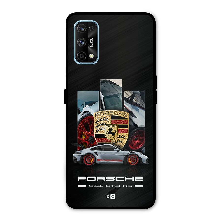 Magnificent Supercar Metal Back Case for Realme 7 Pro