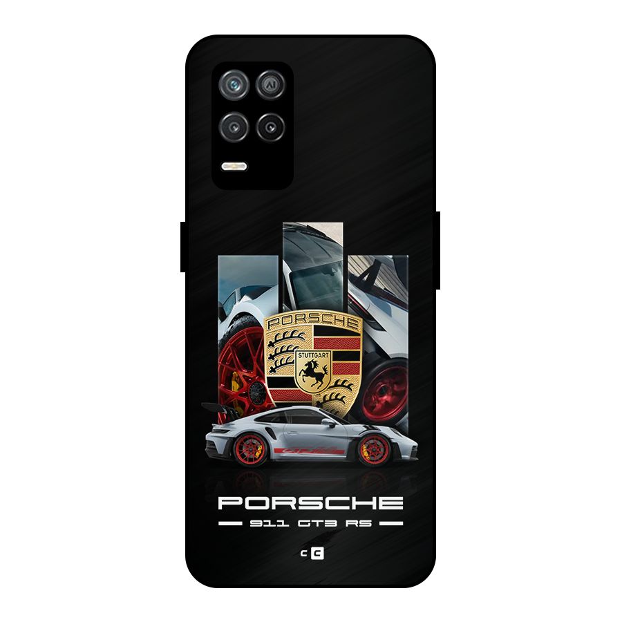 Magnificent Supercar Metal Back Case for Realme 8 5G