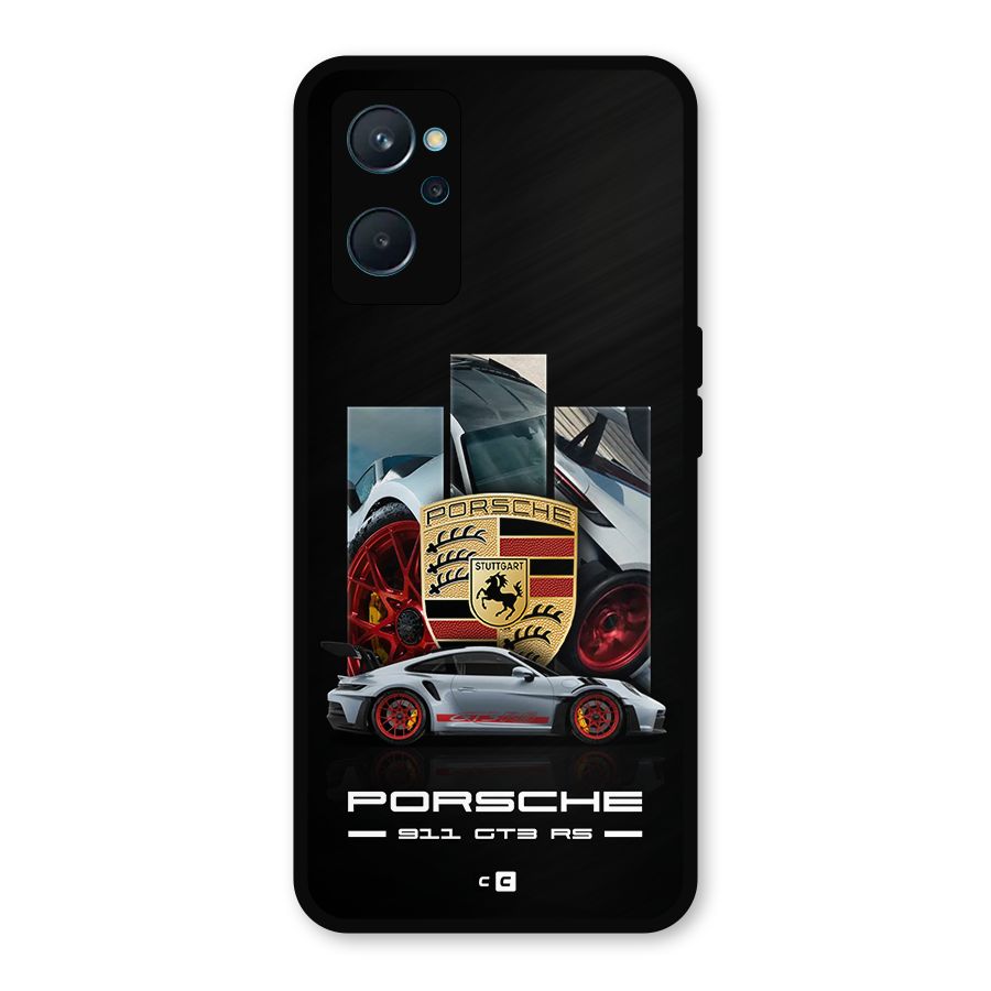 Magnificent Supercar Metal Back Case for Realme 9i