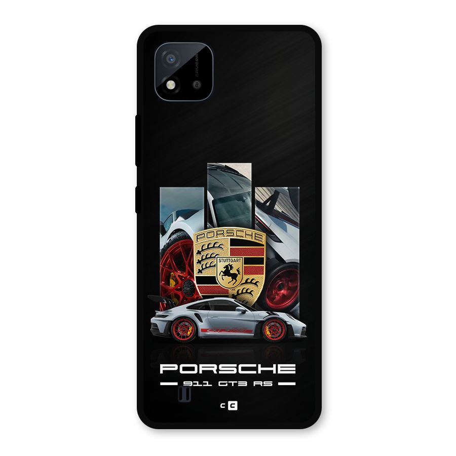 Magnificent Supercar Metal Back Case for Realme C11 2021