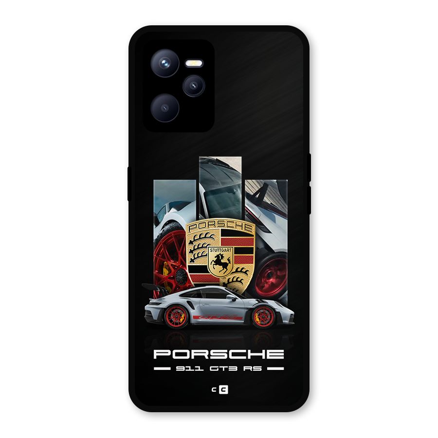 Magnificent Supercar Metal Back Case for Realme C35