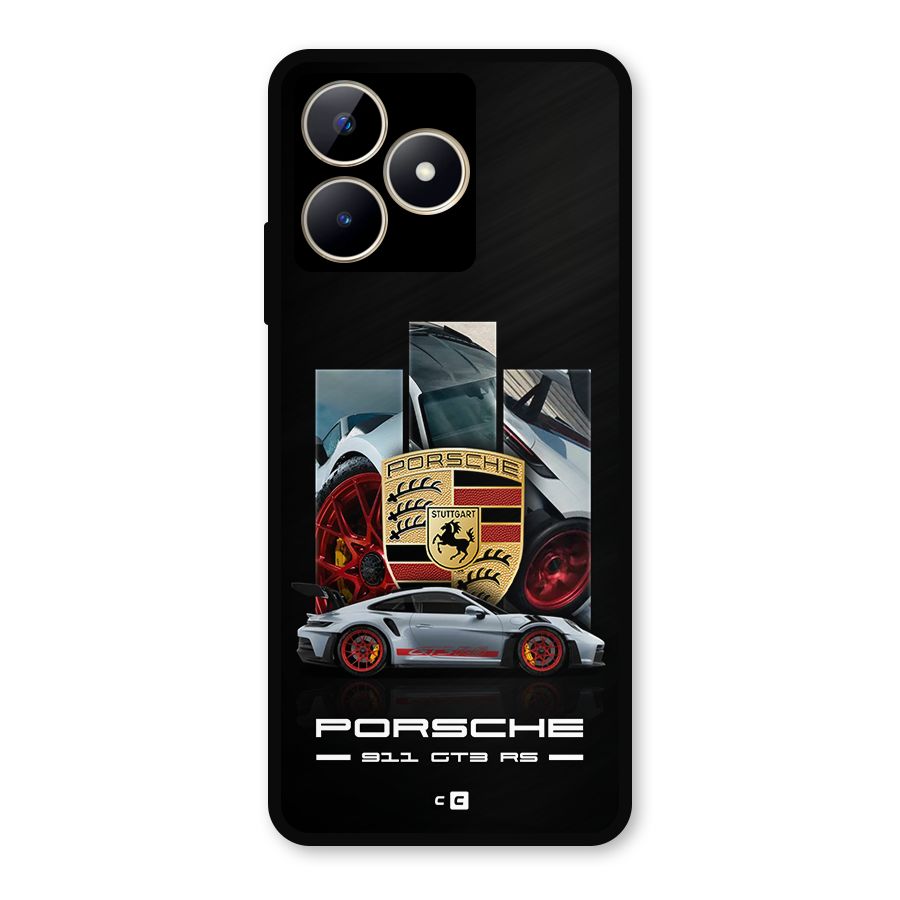Magnificent Supercar Metal Back Case for Realme C53