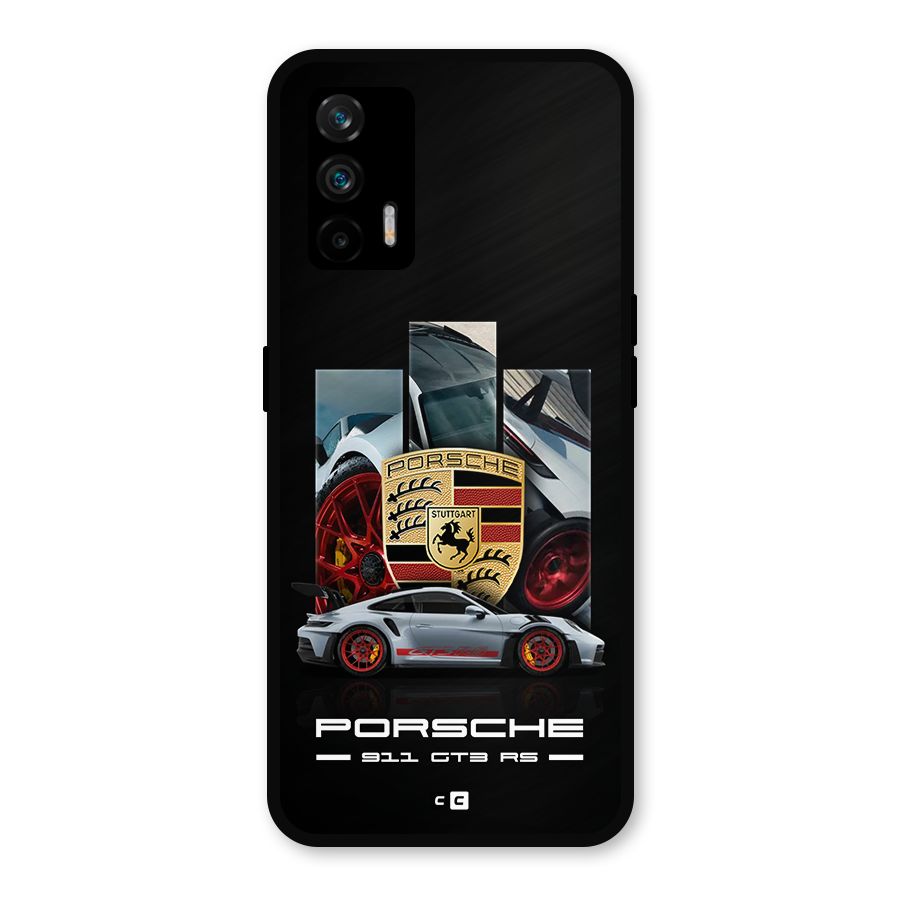 Magnificent Supercar Metal Back Case for Realme GT 5G