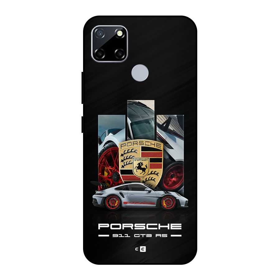 Magnificent Supercar Metal Back Case for Realme Narzo 20