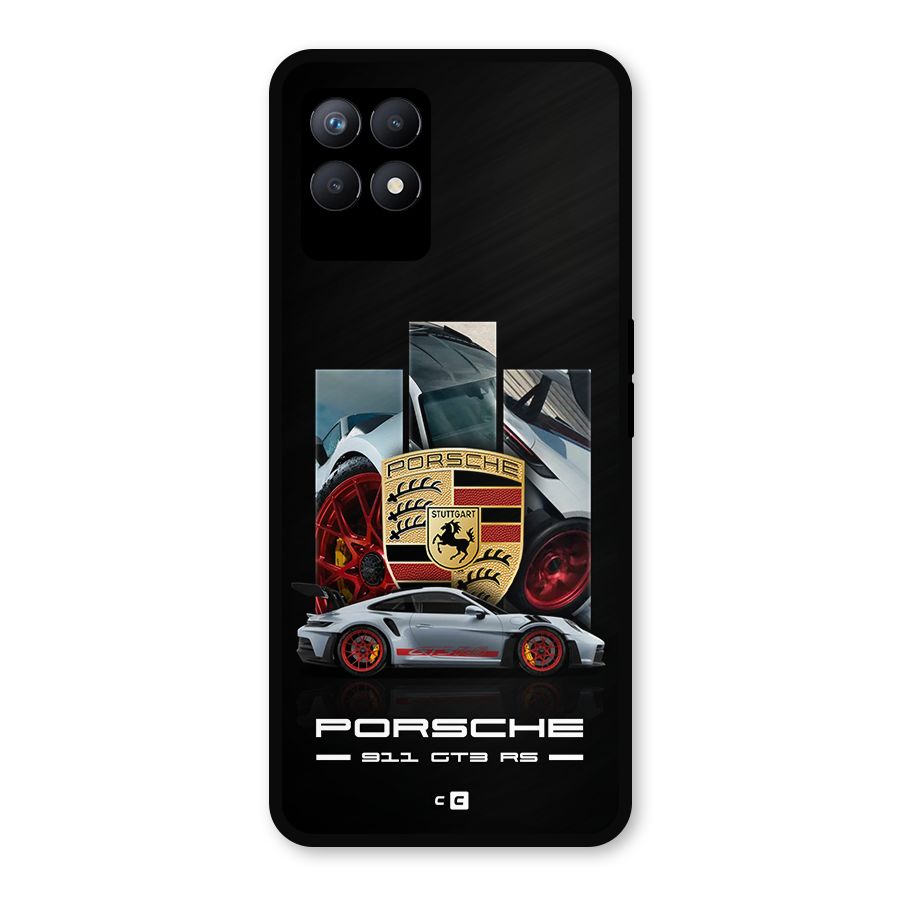 Magnificent Supercar Metal Back Case for Realme Narzo 50