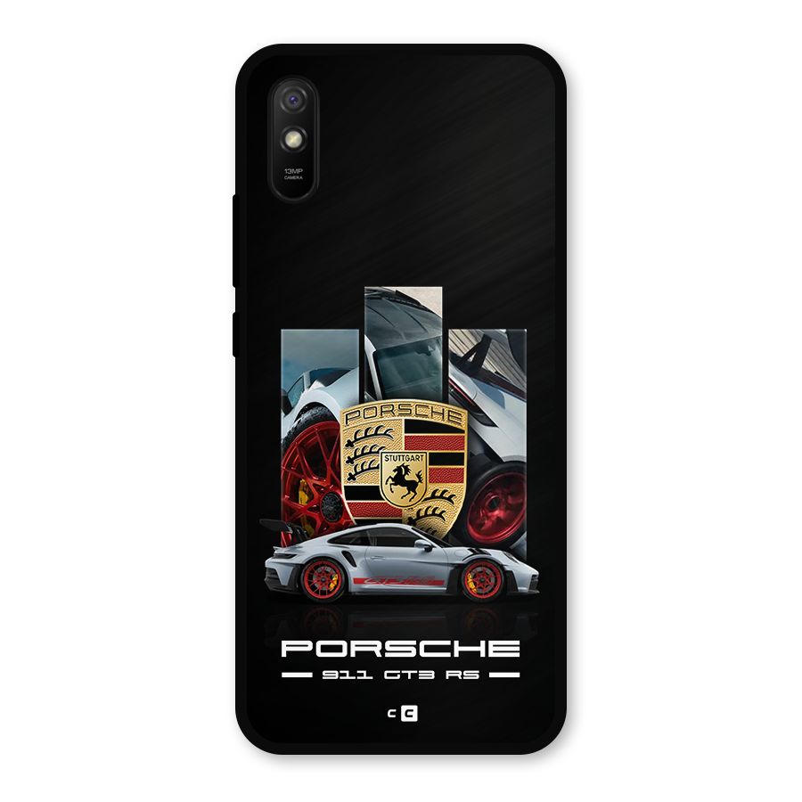 Magnificent Supercar Metal Back Case for Redmi 9i