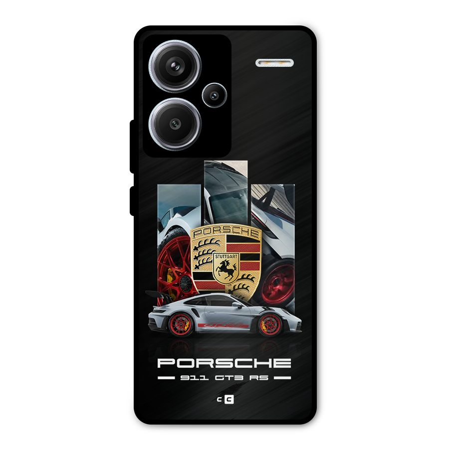 Magnificent Supercar Metal Back Case for Redmi Note 13 Pro Plus
