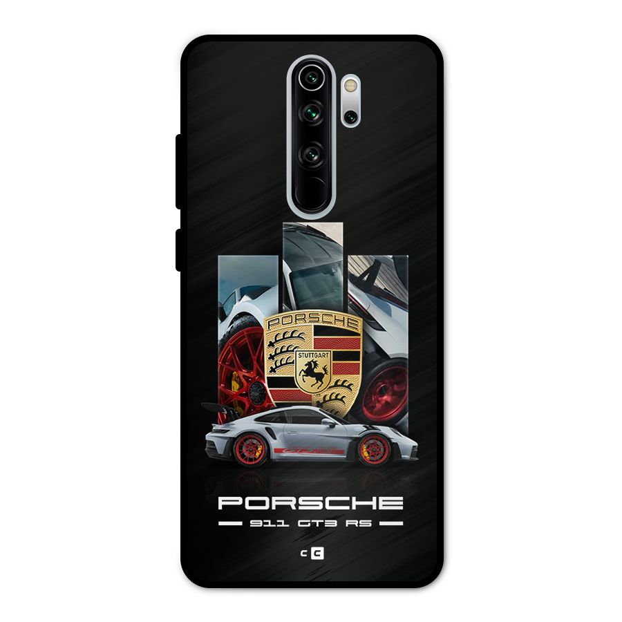 Magnificent Supercar Metal Back Case for Redmi Note 8 Pro